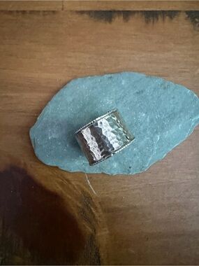 Silpada Hammered Cuff Ring